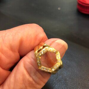 18Kt Orbis ring with marbles